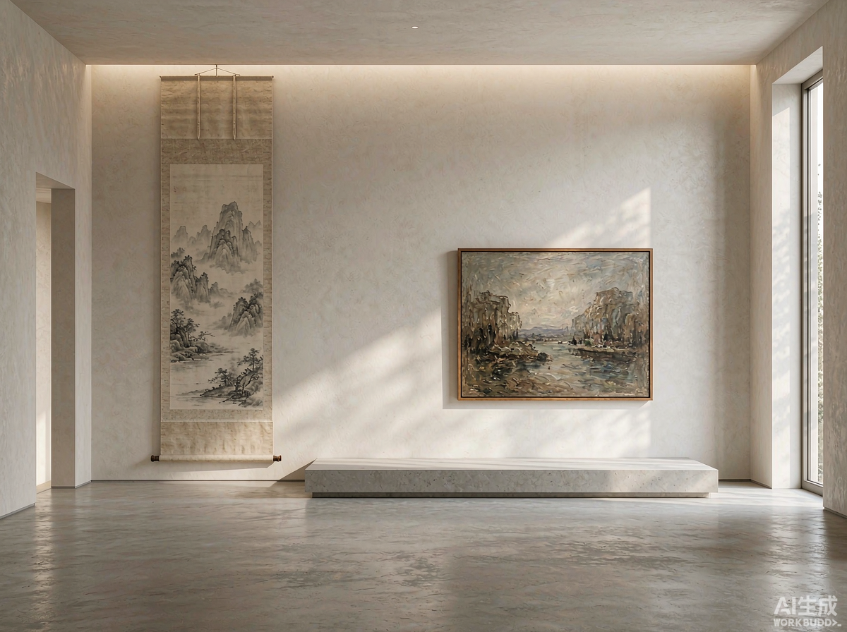 国际艺术对话展现场